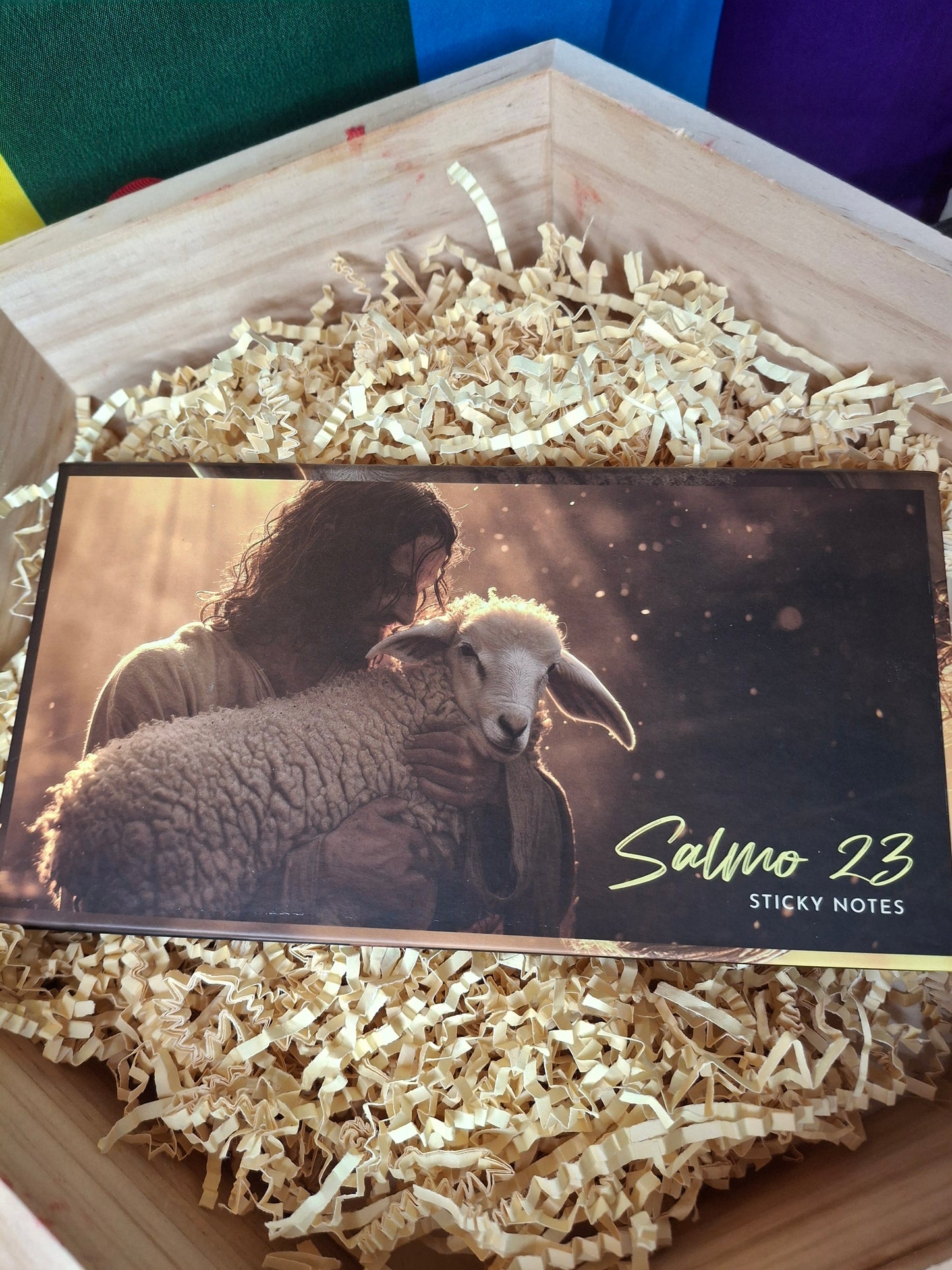 Sticky Notes con Fe Amor y Esperanza