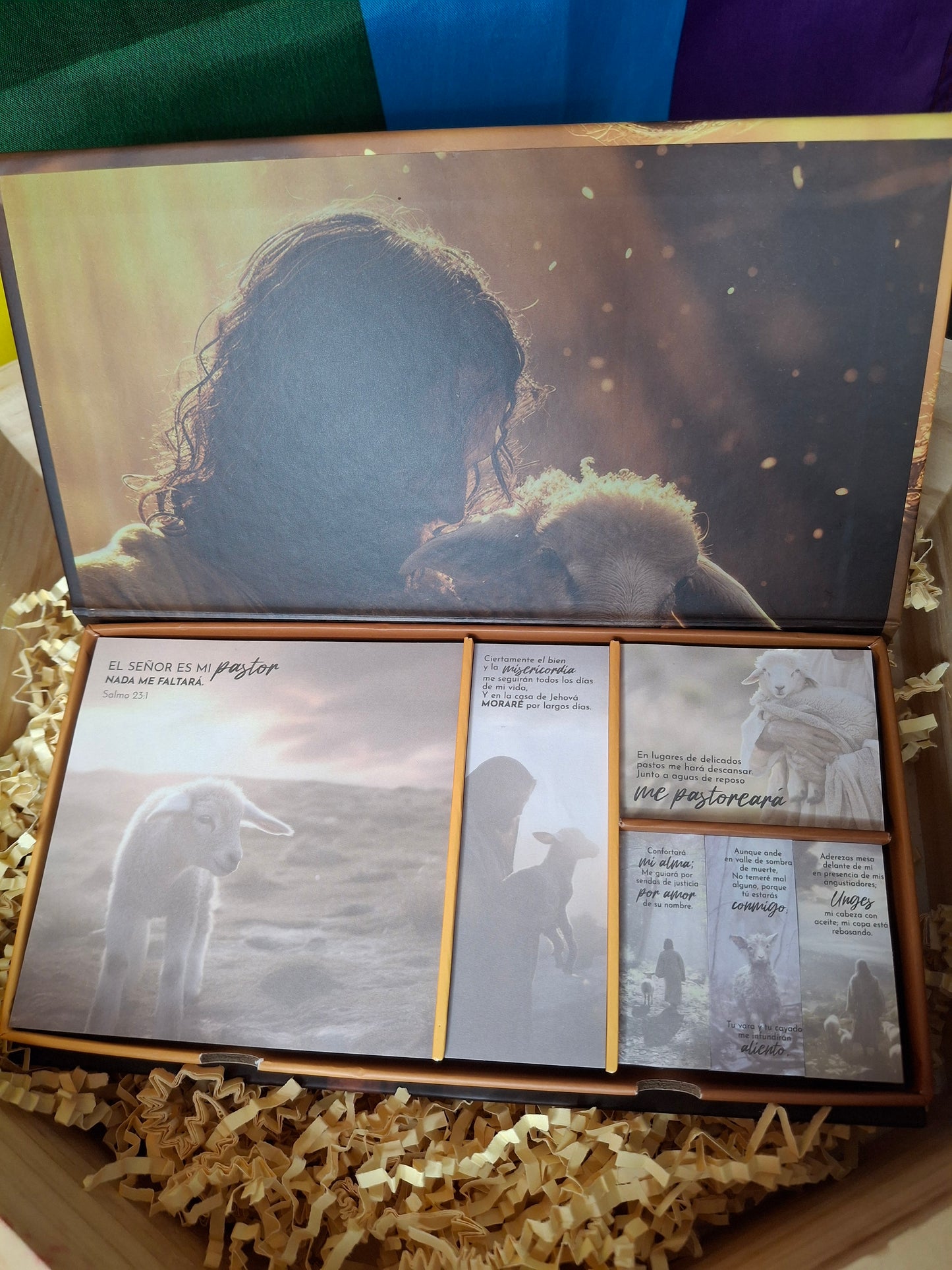 Sticky Notes con Fe Amor y Esperanza