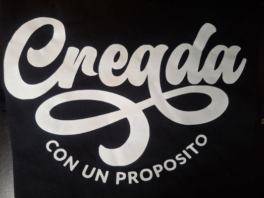 Camisa "Creada Con Un Propósito"