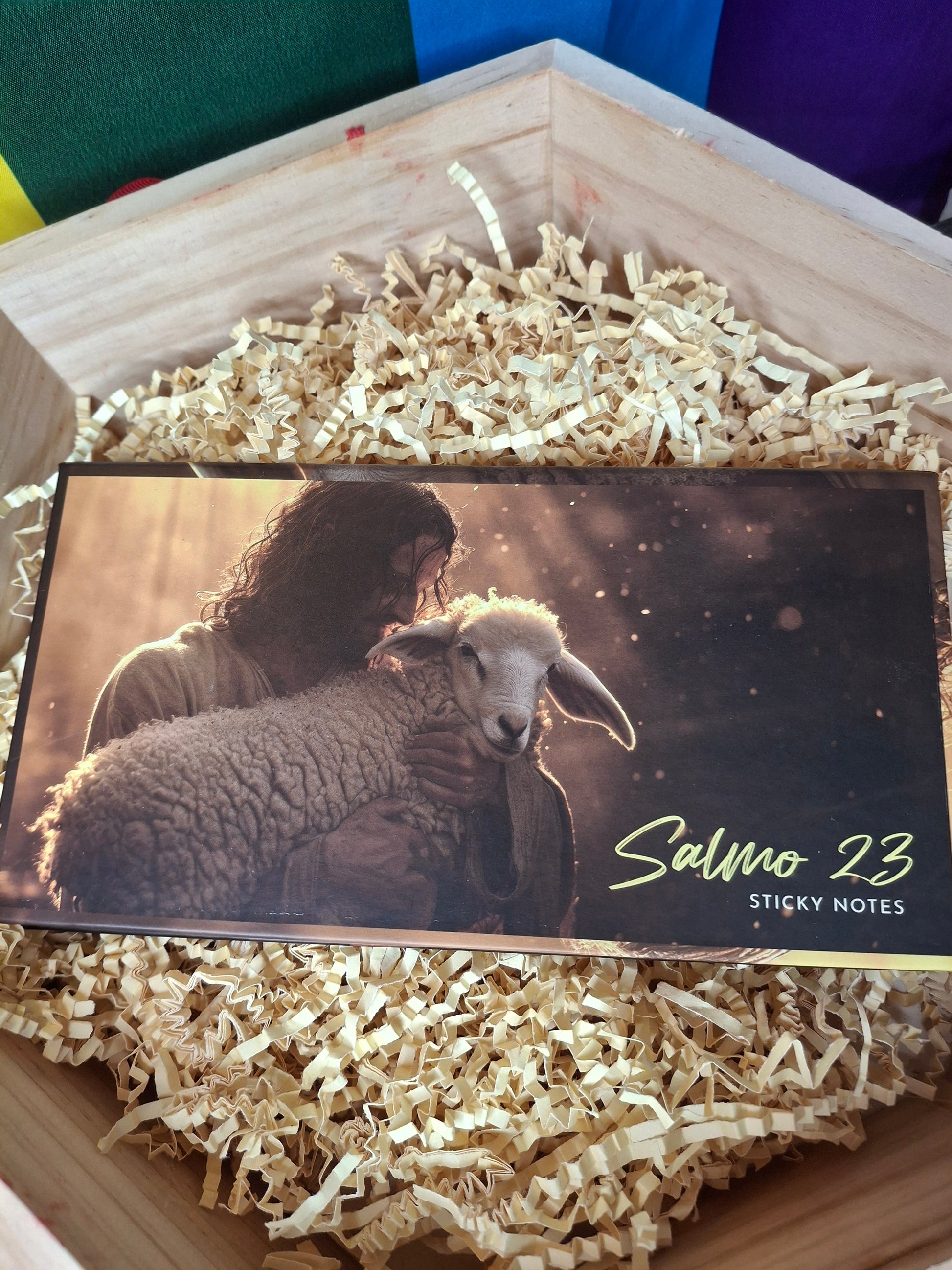 Sticky Notes con Fe Amor y Esperanza