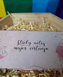 Sticky Notes con Fe Amor y Esperanza