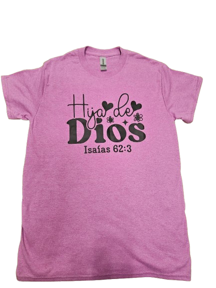 Camisa "Hija De Dios"