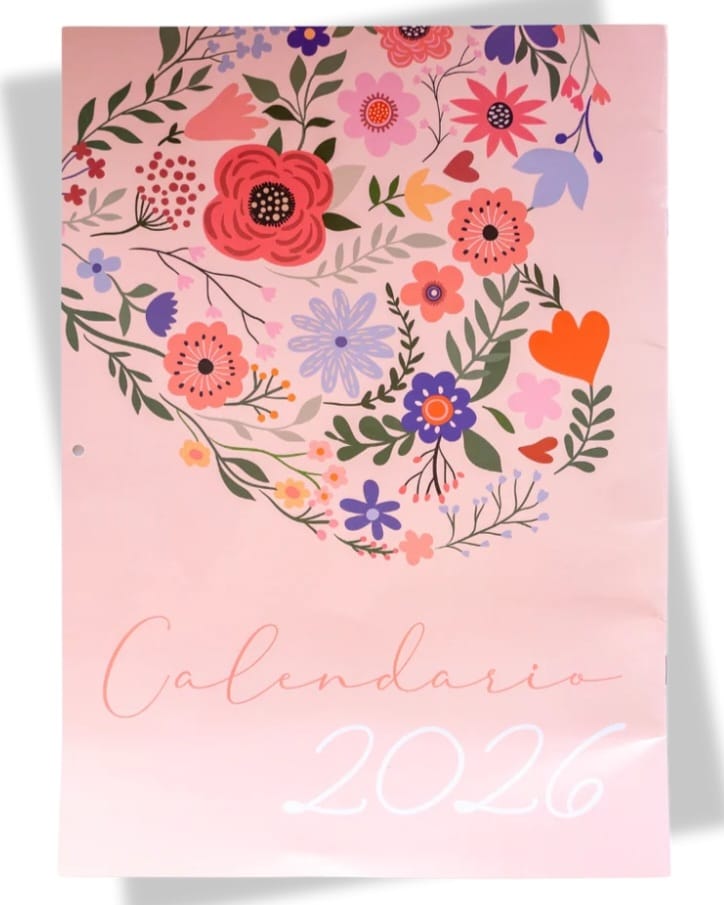Calendario 2026 y Agendas 2026 Para Hombre y Mujer!!