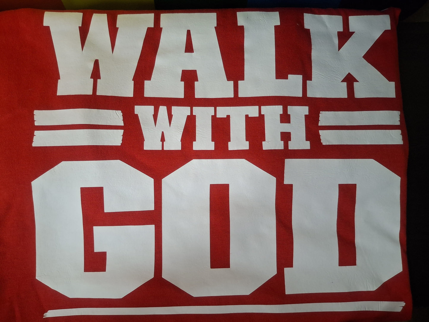 Camisa "Walk with God"